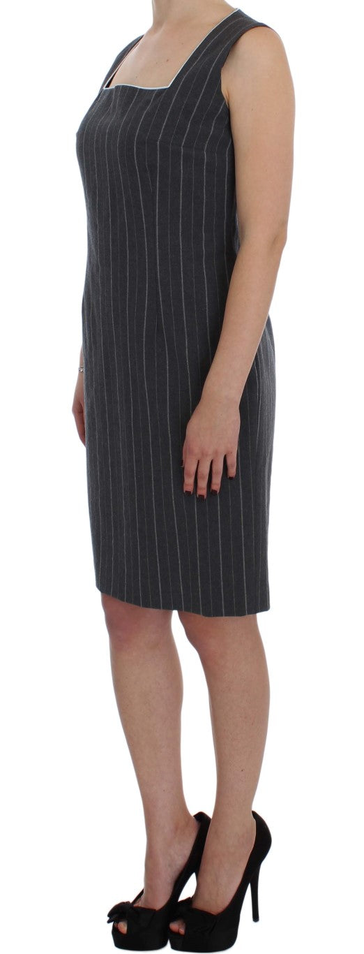 Robe fourreau BENCIVENGA grise (stretch)