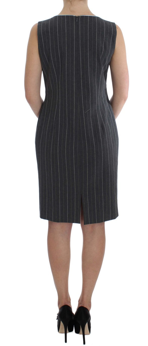 Robe fourreau BENCIVENGA grise (stretch)