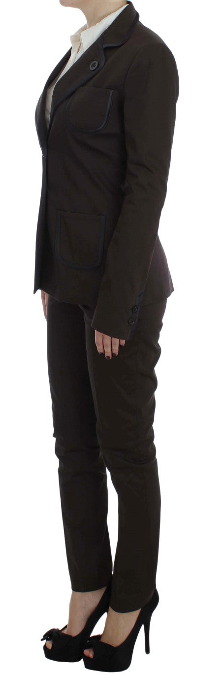 Costume Exte marron (stretch)