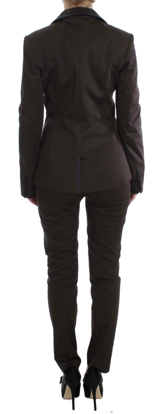 Costume Exte marron (stretch)