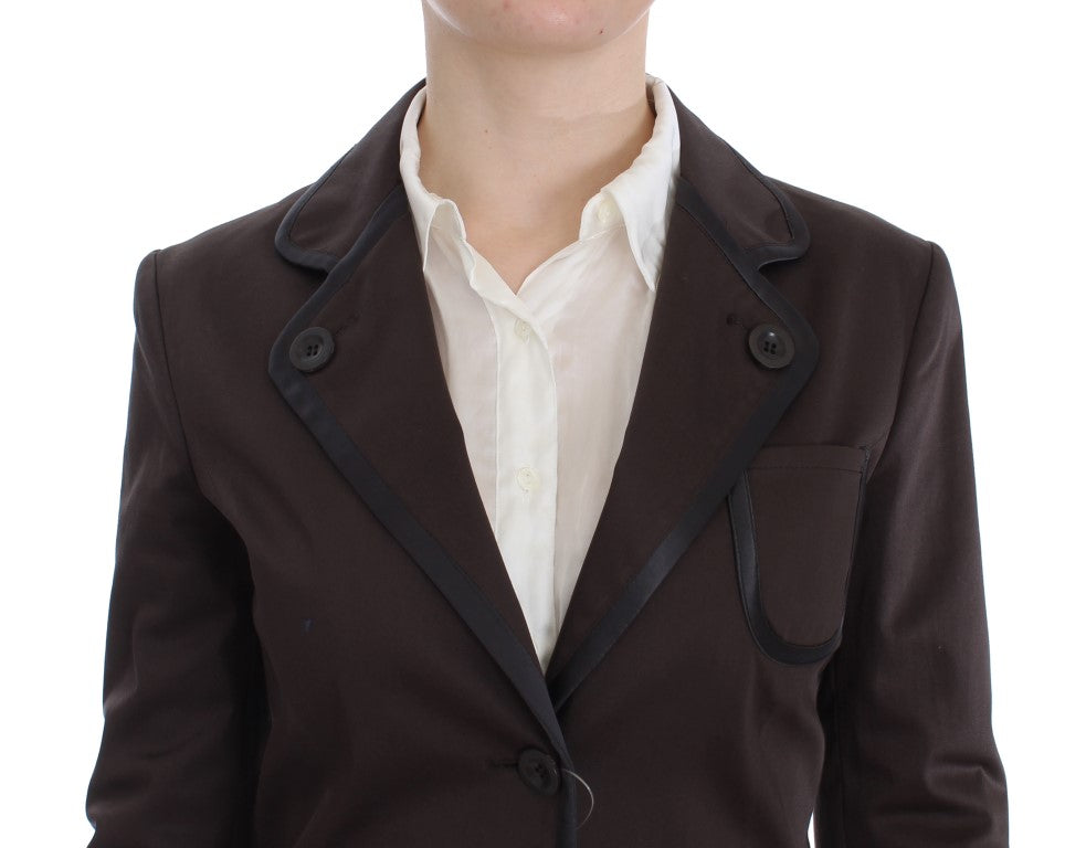 Costume Exte marron (stretch)