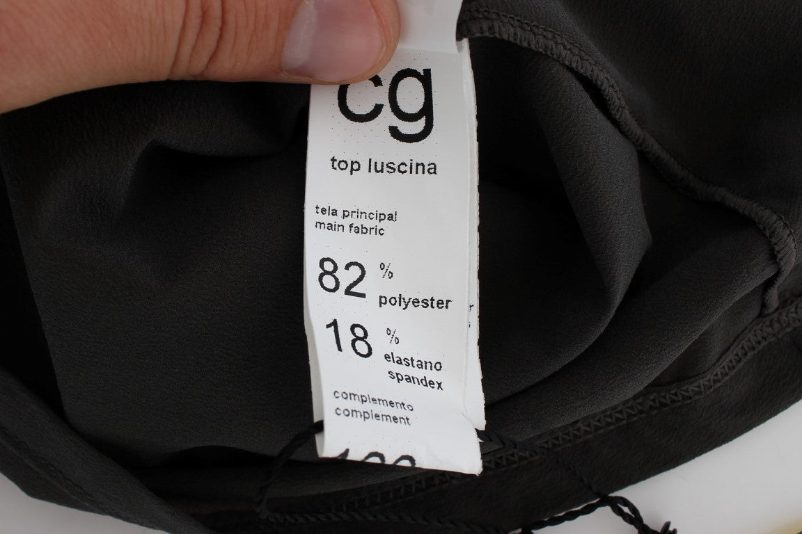 Chemisier CORA GROPPO bleu (stretch)