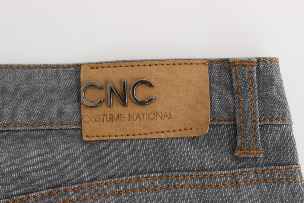 Jean Costume National gris en coton