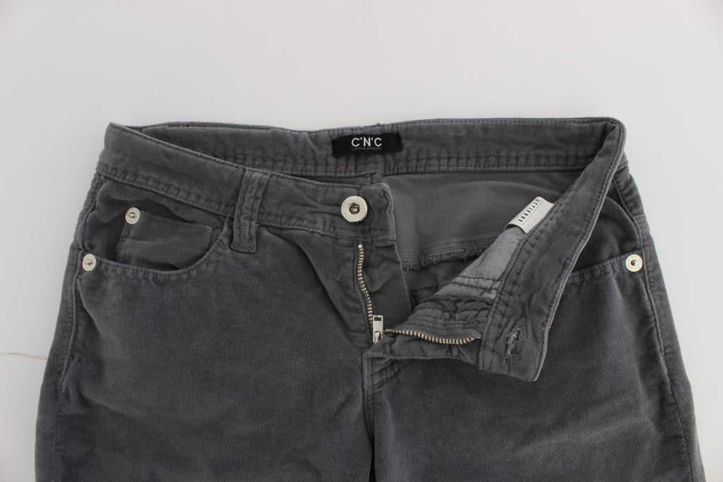 Jean Costume National gris en coton