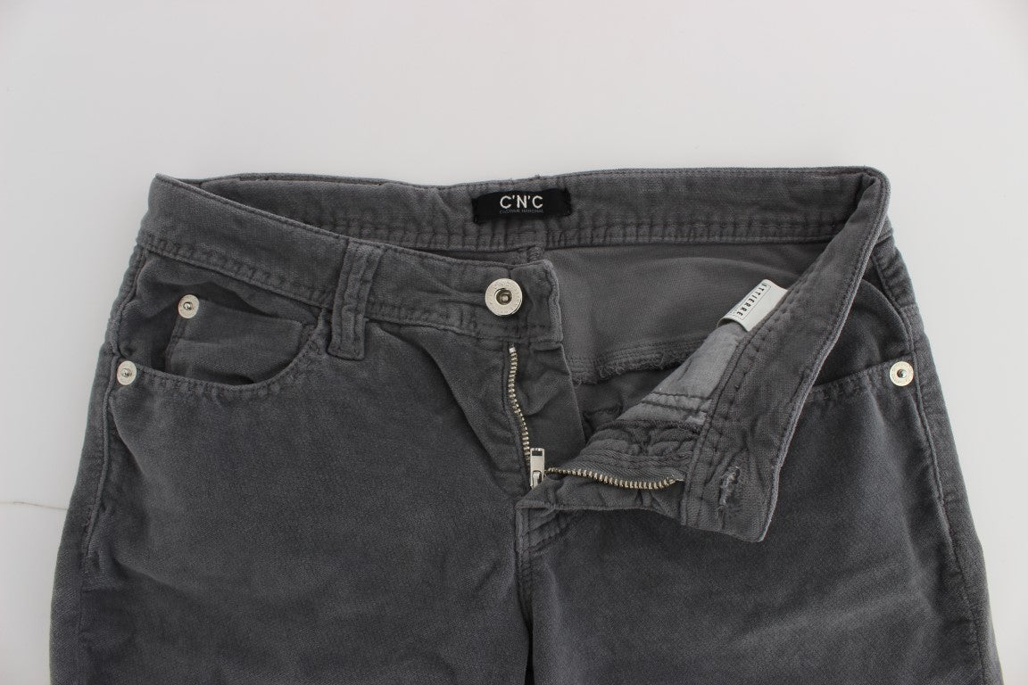 Jean Costume National gris en coton