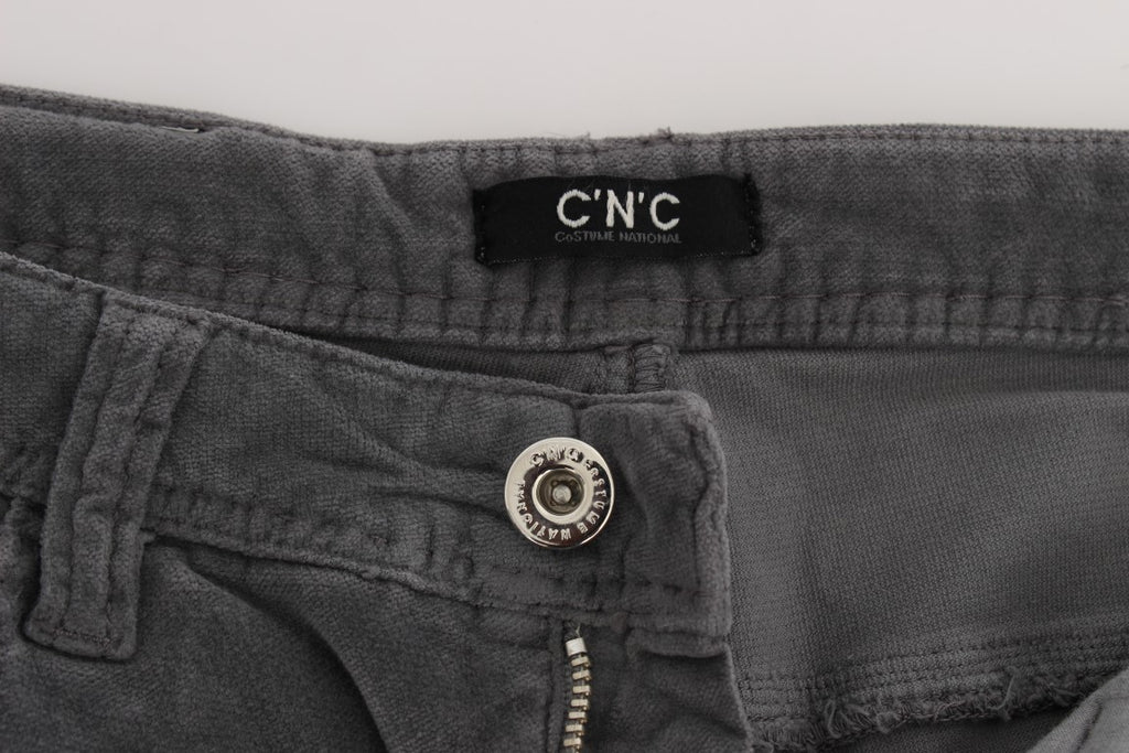 Jean Costume National gris en coton