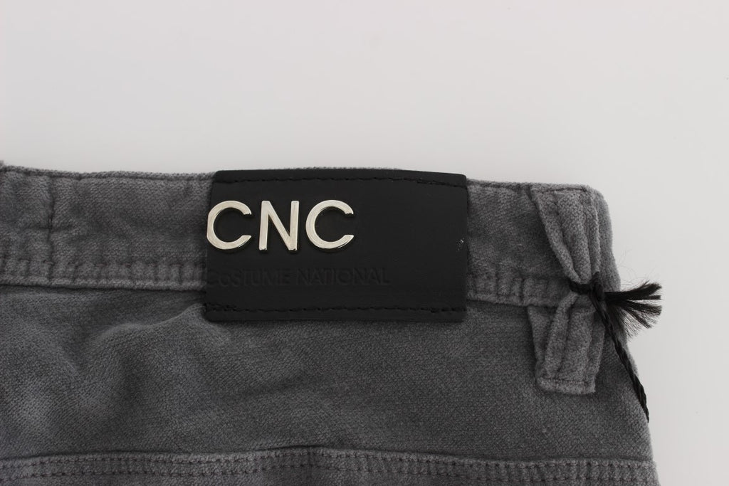 Jean Costume National gris en coton