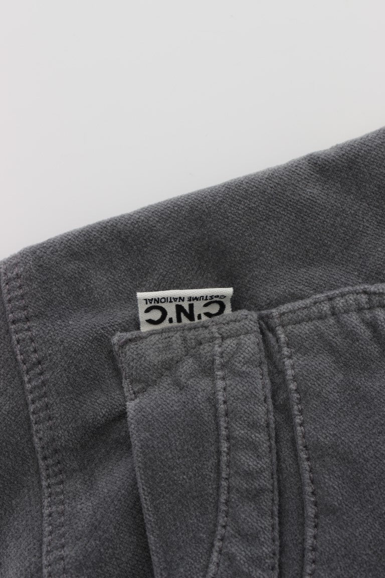 Jean Costume National gris en coton