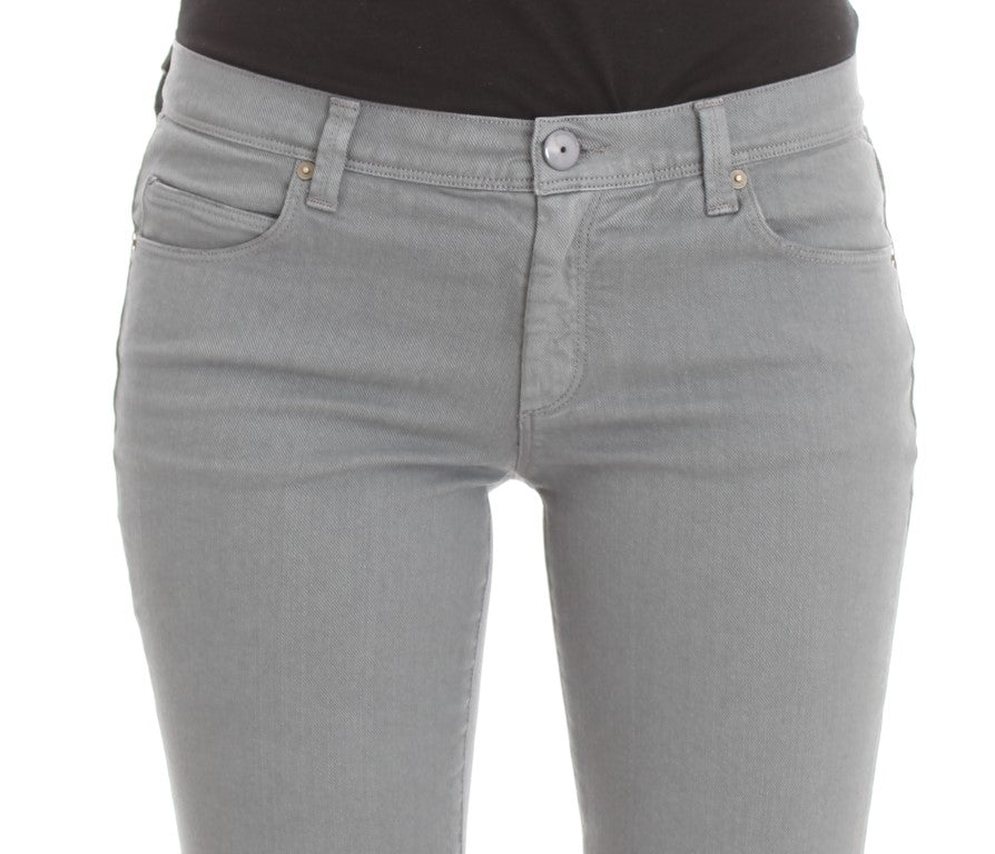 Jean Ermanno Scervino bleu en mélange de coton (coupe ajustée)
