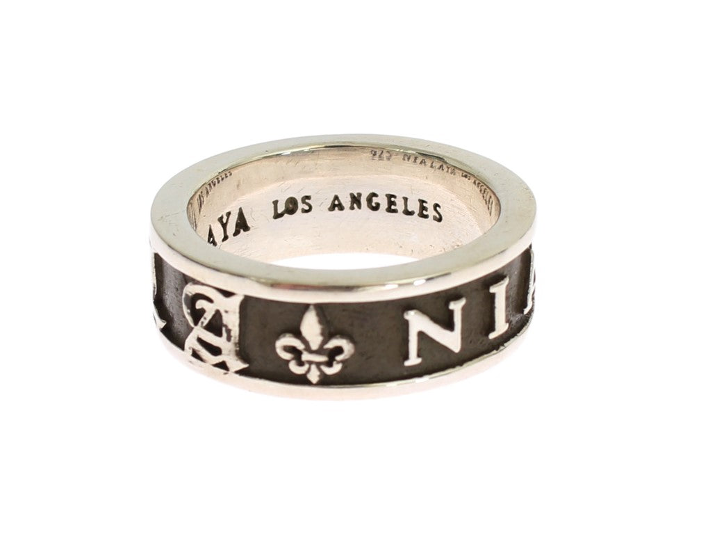 Bague Nialaya argentée