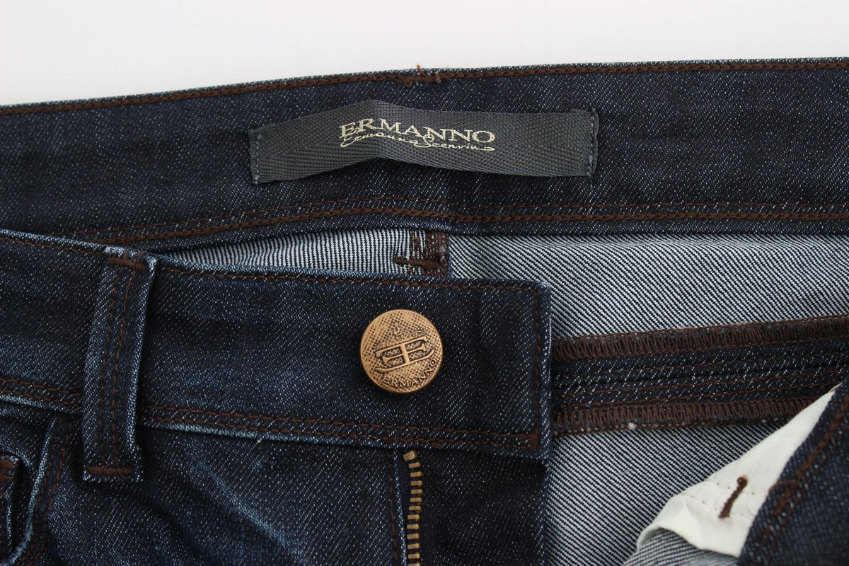 Jean Ermanno Scervino bleu en denim (skinny, stretch)