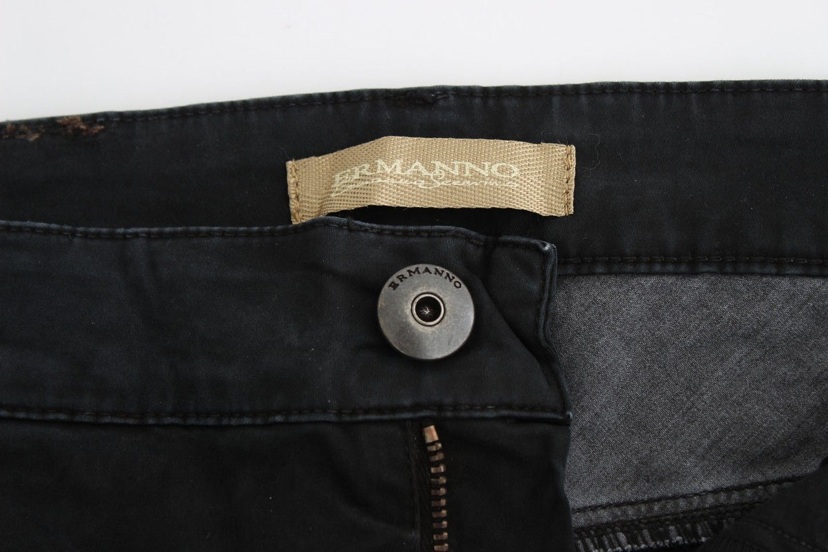 Jean Ermanno Scervino bleu en denim (skinny, droit)