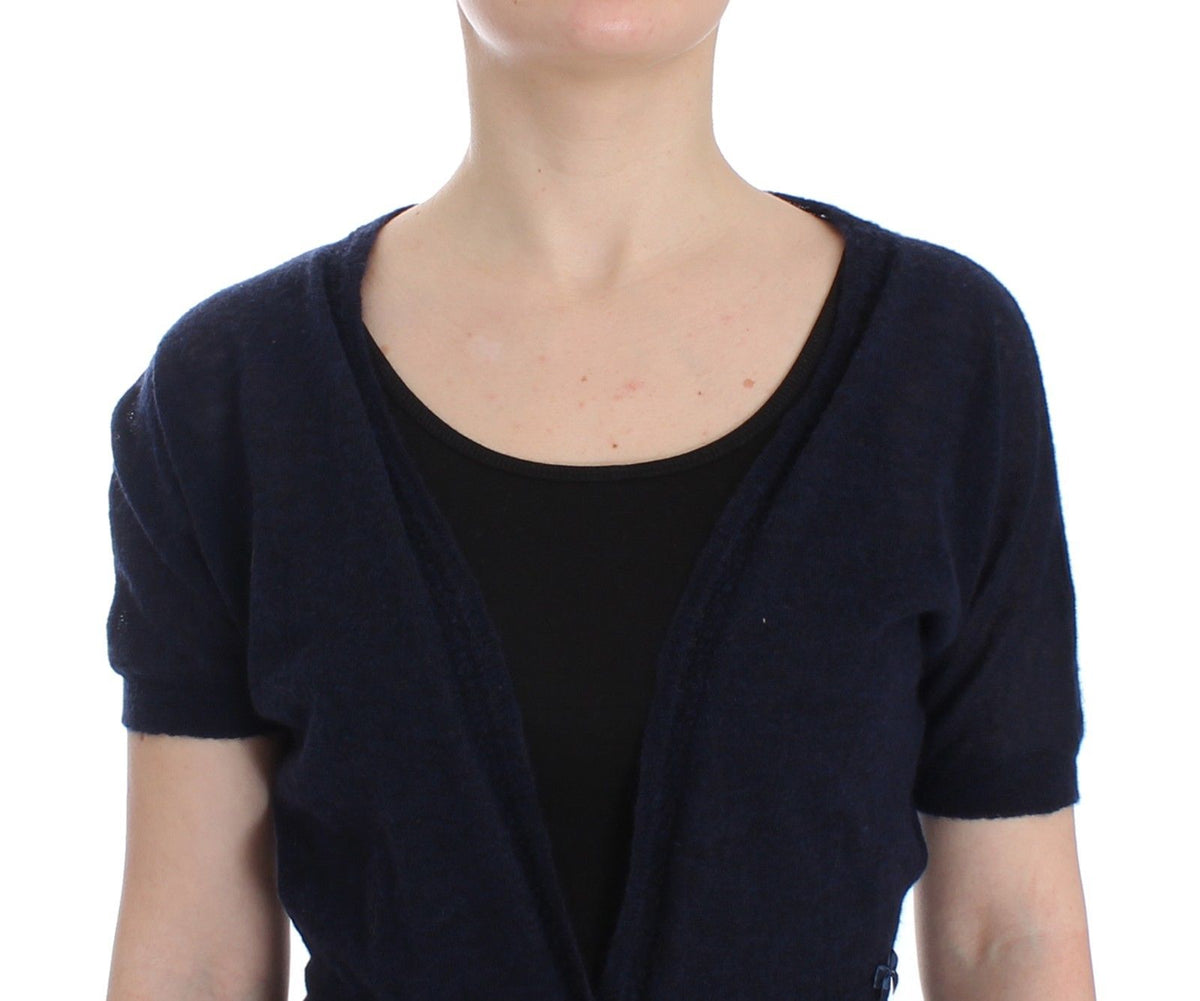 Pull en maille Ermanno Scervino bleu en laine