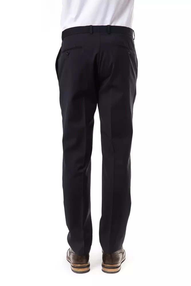 Pantalon Uominitaliani gris en laine