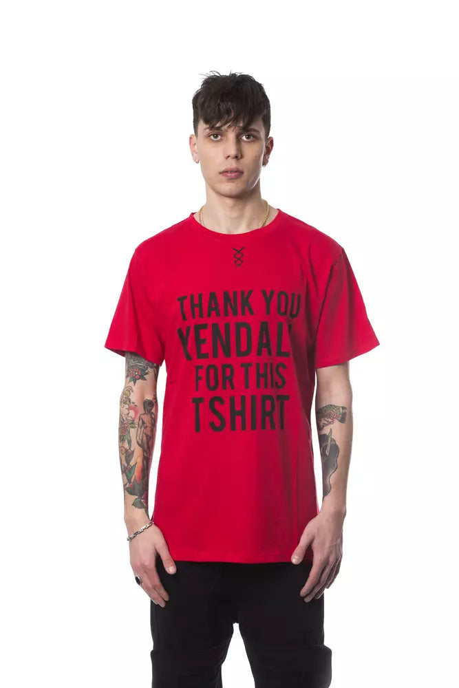 Chemise Nicolo Tonetto rouge en coton