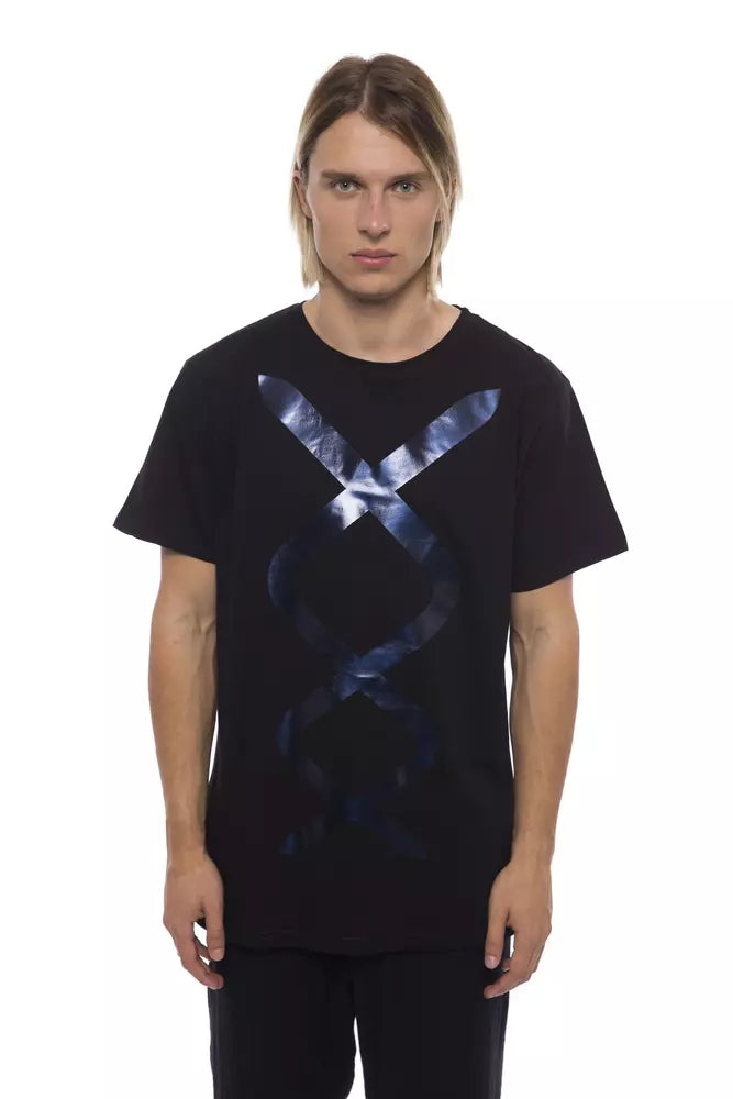 Chemise Nicolo Tonetto noire en coton