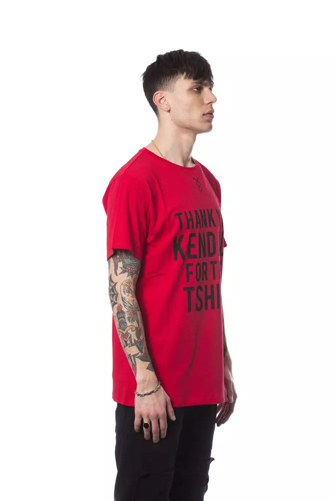 Chemise Nicolo Tonetto rouge en coton