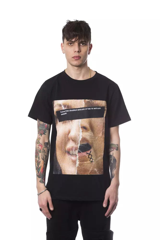 Chemise Nicolo Tonetto noire en coton