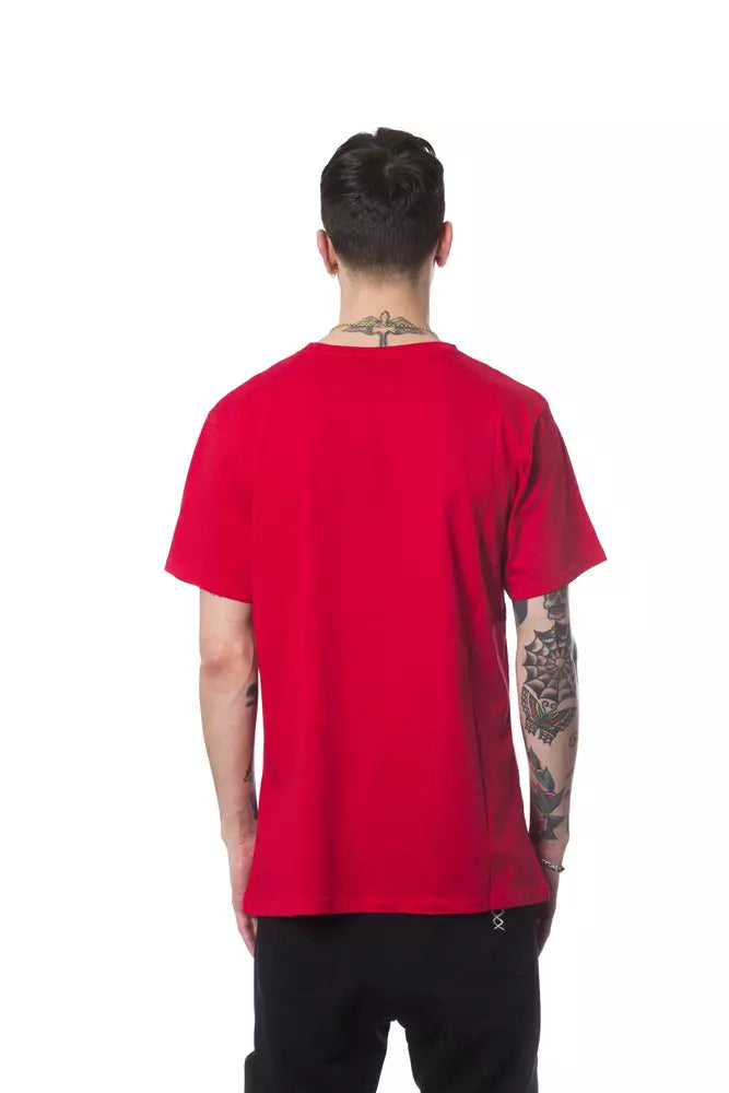 Chemise Nicolo Tonetto rouge en coton