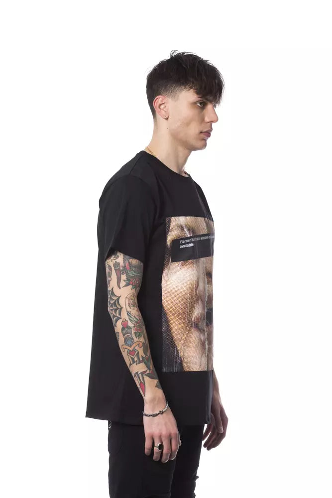 Chemise Nicolo Tonetto noire en coton