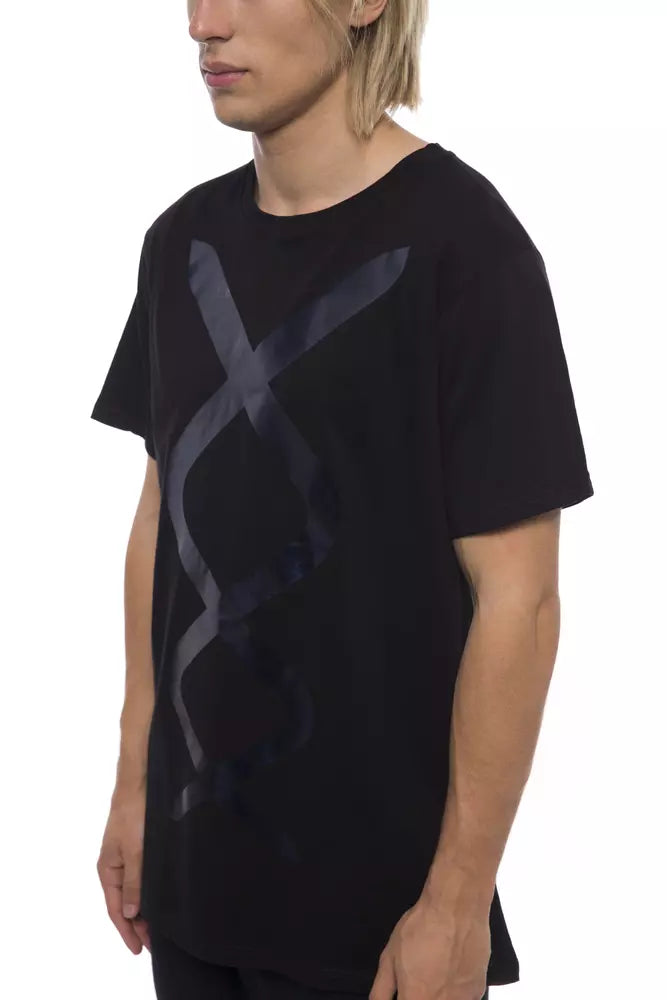 Chemise Nicolo Tonetto noire en coton