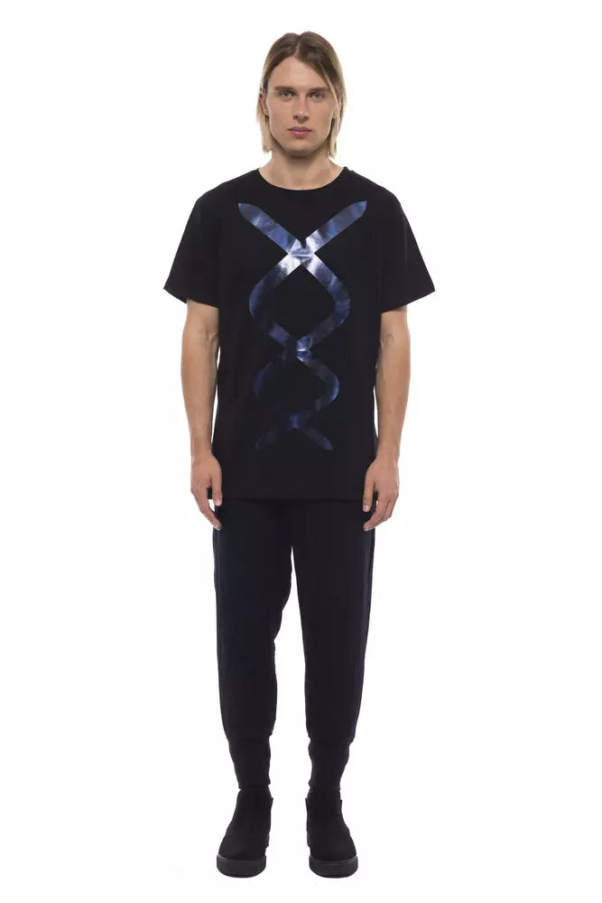Chemise Nicolo Tonetto noire en coton