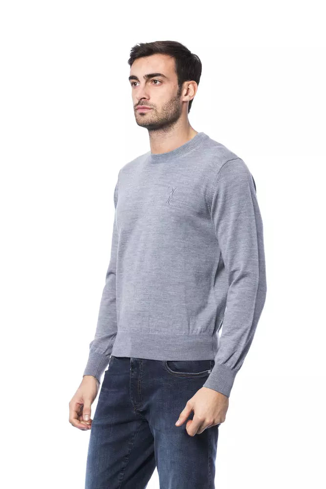 Pull en maille Billionaire Italian Couture gris en laine