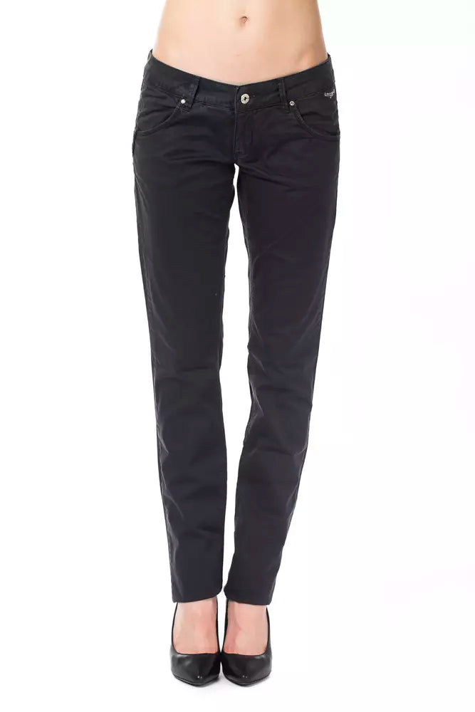 Pièce de créateur Ungaro Fever bleue en coton