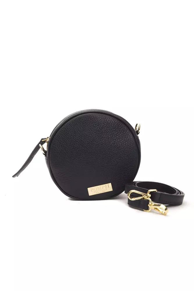 Sac bandoulière Pompei Donatella gris en cuir