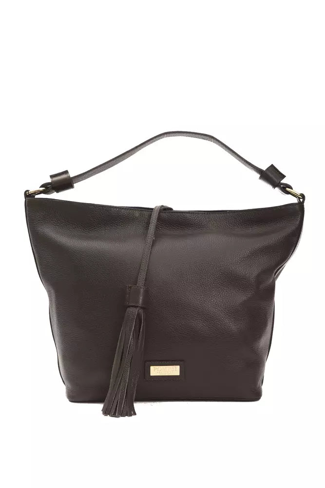 Sac porté épaule Pompei Donatella marron en cuir