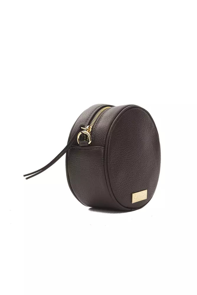 Sac bandoulière Pompei Donatella marron en cuir