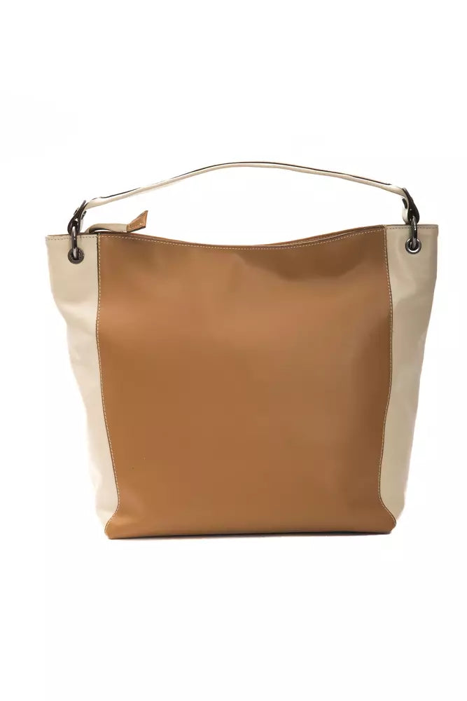 Sac porté épaule Pompei Donatella marron en cuir