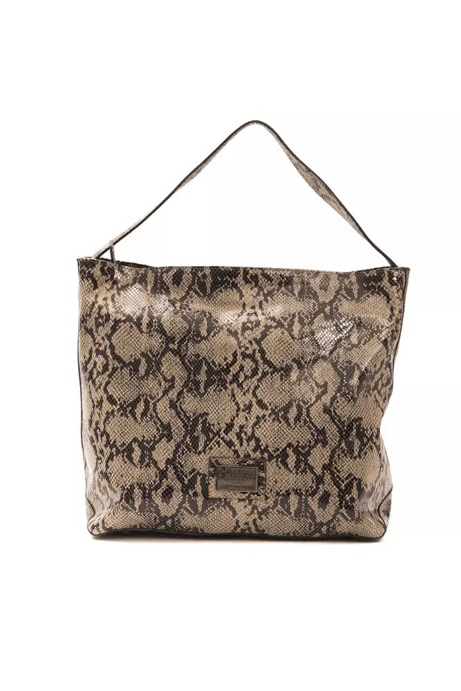Sac porté épaule Pompei Donatella marron en cuir