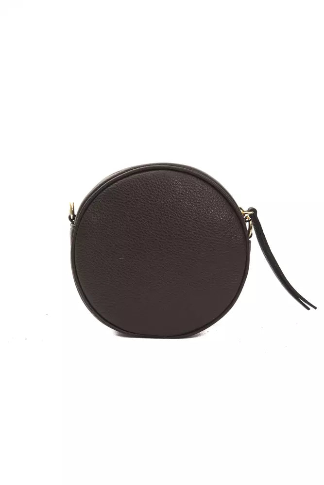 Sac bandoulière Pompei Donatella marron en cuir