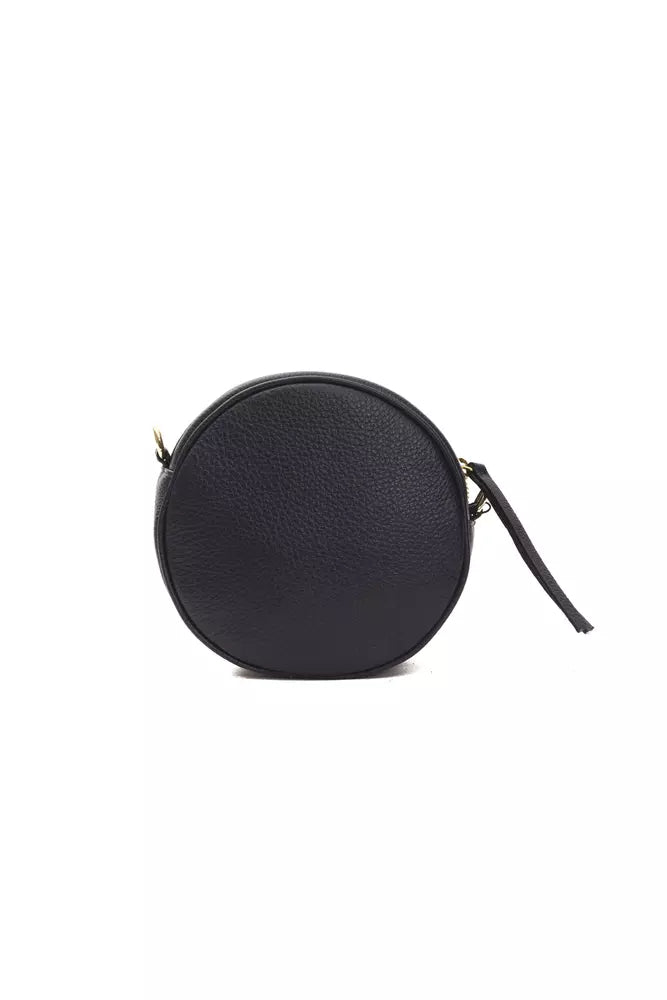 Sac bandoulière Pompei Donatella gris en cuir