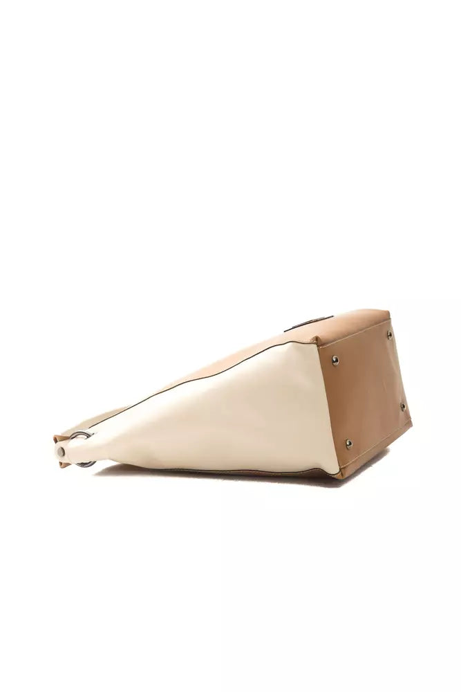 Sac porté épaule Pompei Donatella marron en cuir