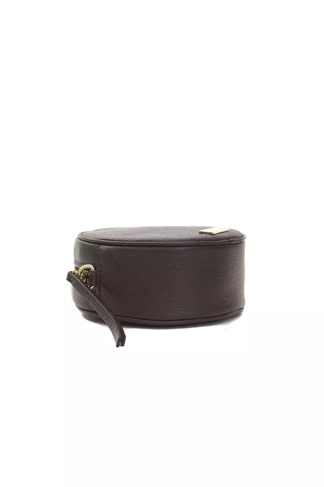 Sac bandoulière Pompei Donatella marron en cuir