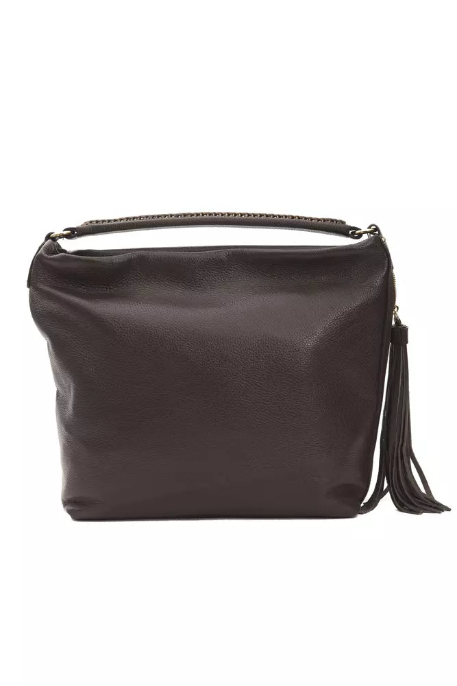 Sac porté épaule Pompei Donatella marron en cuir