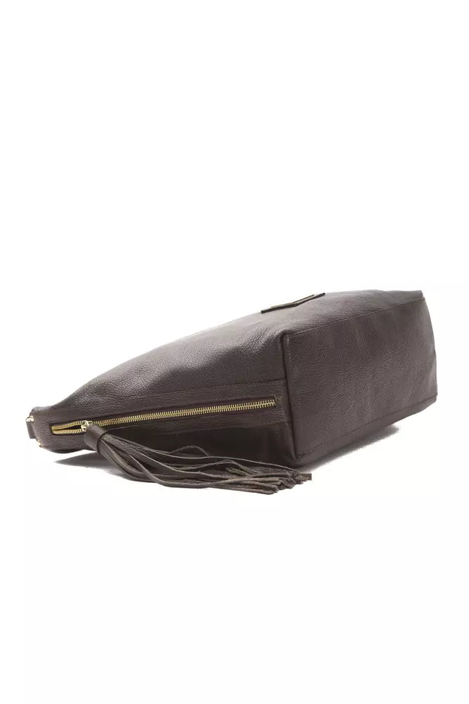 Sac porté épaule Pompei Donatella marron en cuir