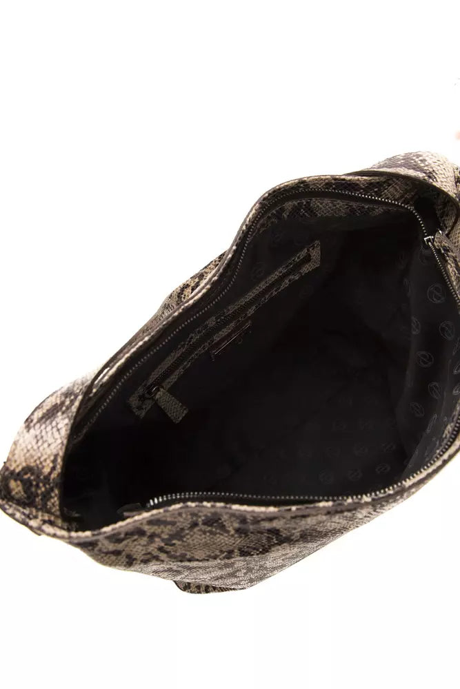 Sac porté épaule Pompei Donatella marron en cuir