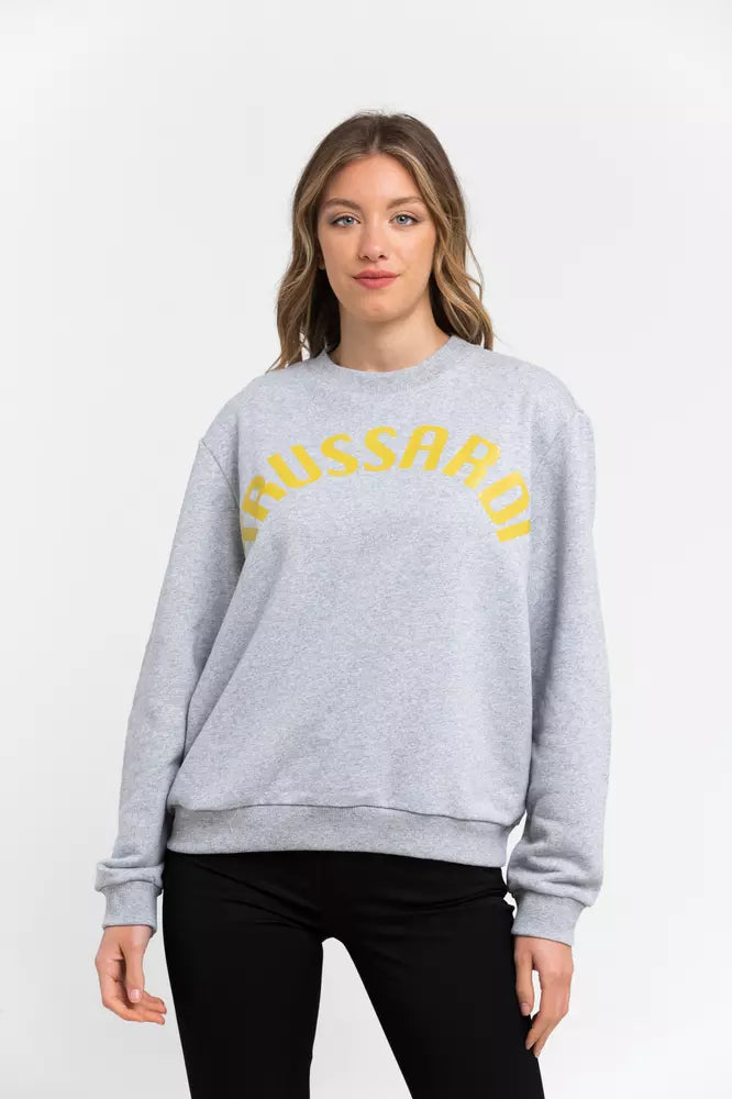 Pièce de créateur Trussardi grise en coton