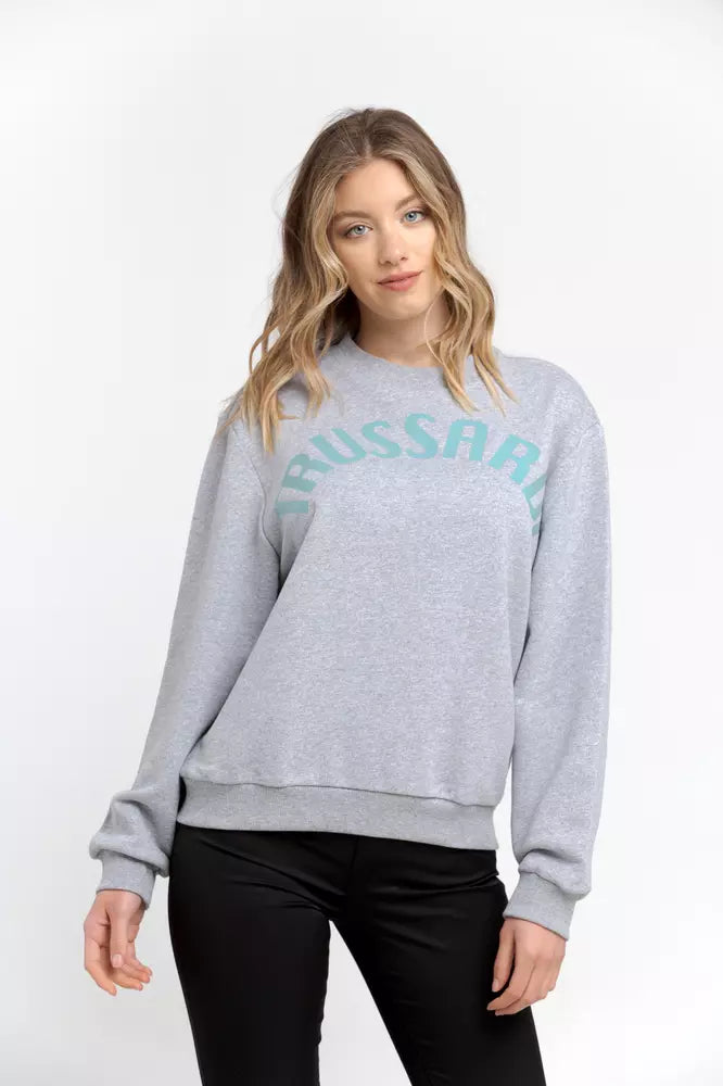 Pièce de créateur Trussardi grise en coton