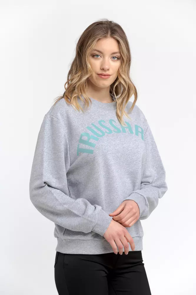 Pièce de créateur Trussardi grise en coton