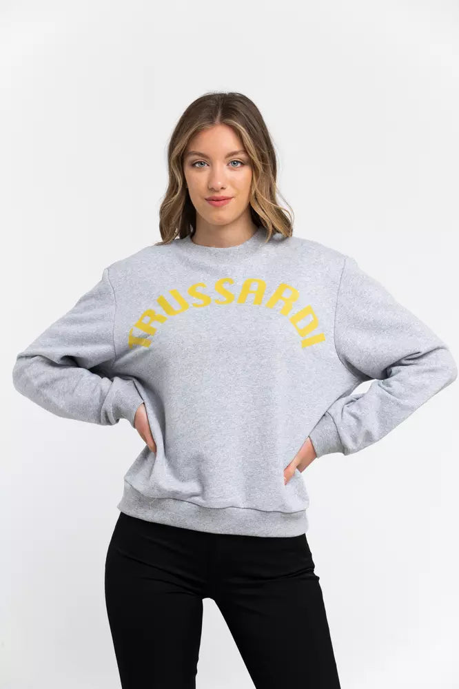 Pièce de créateur Trussardi grise en coton