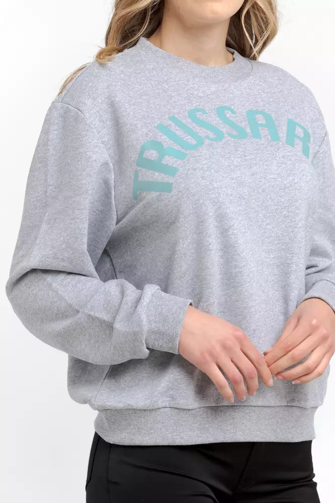 Pièce de créateur Trussardi grise en coton