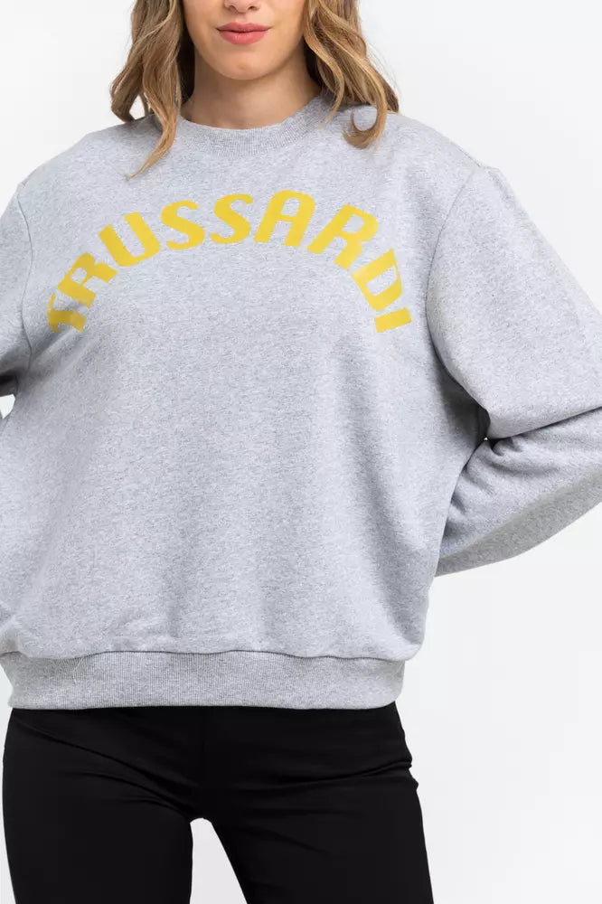 Pièce de créateur Trussardi grise en coton