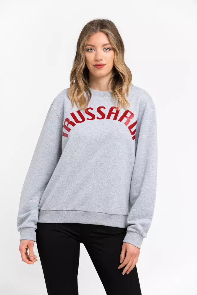 Pièce de créateur Trussardi grise en coton