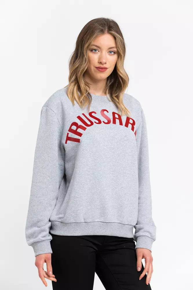 Pièce de créateur Trussardi grise en coton