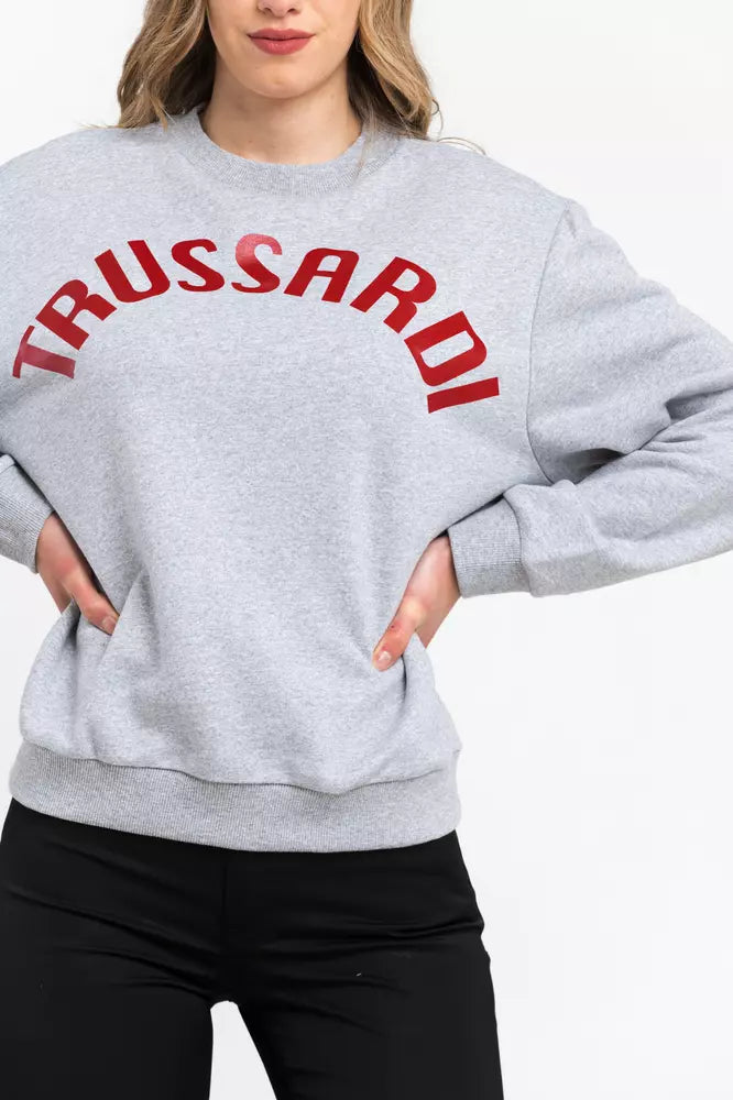 Pièce de créateur Trussardi grise en coton