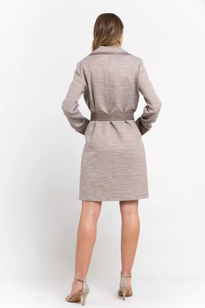 Manteau Trussardi beige en coton